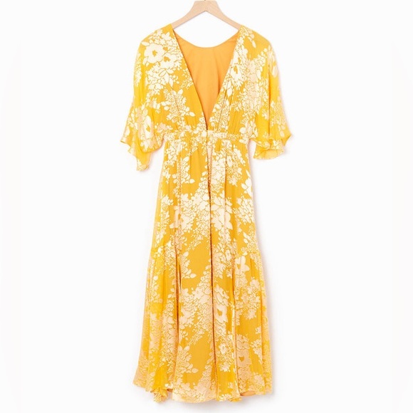 Warm NY Florence dress size small size 1 100% silk - Picture 2 of 7